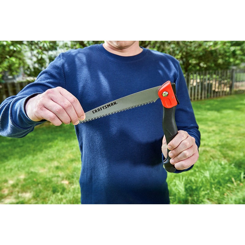 CRAFTSMAN Folding Hand Saw, 8 in. Blade, Compact Design, for