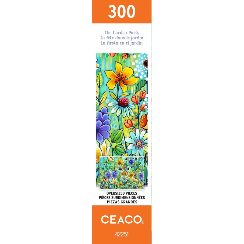 Ceaco - The Garden Party - 300 Oversized Piece Jigsaw