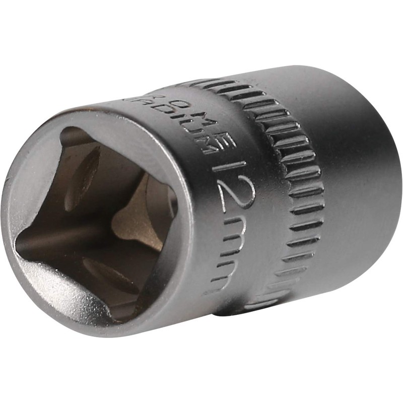 BRILLIANT TOOLS BT021806 3/8 Inch Hex Socket, 12 mm [Powered