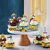 Construction Cupcake Toppers and Wrappers for Kids Set of 28pcs