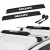 WONITAGO Soft Roof Rack Pads with Two 15 Ft Tie