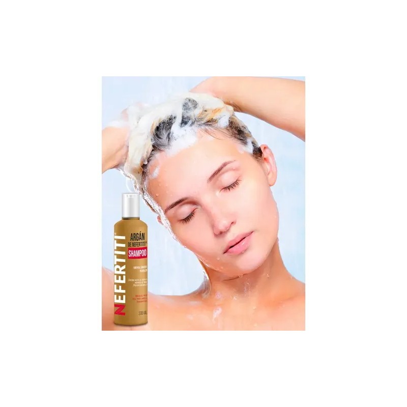 Shampoo De Argan Hidratante Para Cabello Nefertiti 300ml