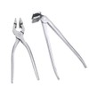 LEONTOOL Screw Tip Pliers for Leather Crafts, Tailoring Tools, Pincers,