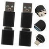 SEWACC 4pcs USB to USB C Adapter OTG Converter for