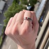 ZHUOXING Anime Ring - Tanjirou Cosplay Anime Adjustable Open Rings
