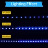 Muzata 10Pack 3.3FT/1M LED Channel Black Aluminum U Shape LED
