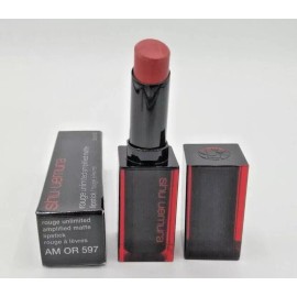 Shu Uemura Rouge Unlimited Amplified Matte Lipstick Lip Color US Seller - AM OR 597 (Orange)