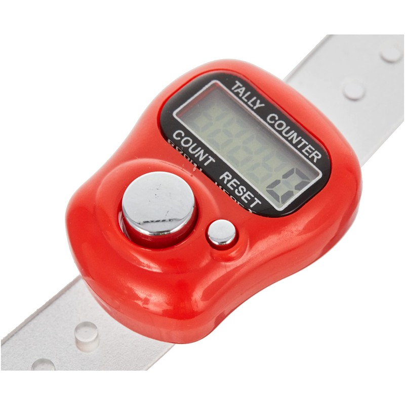 ADDI Electronic Counter Row Counter Plastic Red 12 x 6