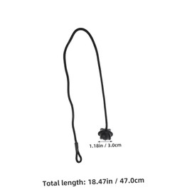 BUGUUYO 2sets High Strength Nylon Car Accessories Trunk Partition Lanyard Bungee Cord Tie Bag Hook for Rear Seats