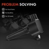 A-Premium Paquete de bobinas de encendido compatible con Mitsubishi Lancer