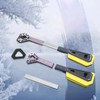 Wandefu 24 in. Multifunctional ice scrapers for car Windshield 2-in-1