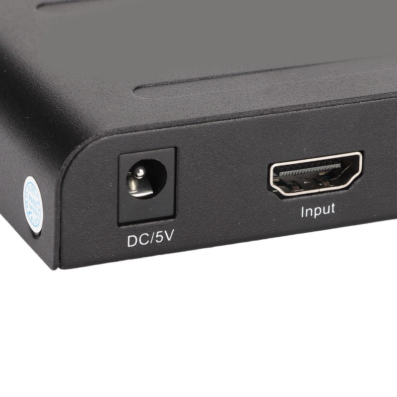 1x4 HD Multimedia Interface Splitter 4K 60hz 4 Port HD