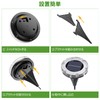 NFESOLAR LED Garden Light, Solar Light, Waterproof, Light Sensor, Stylish,