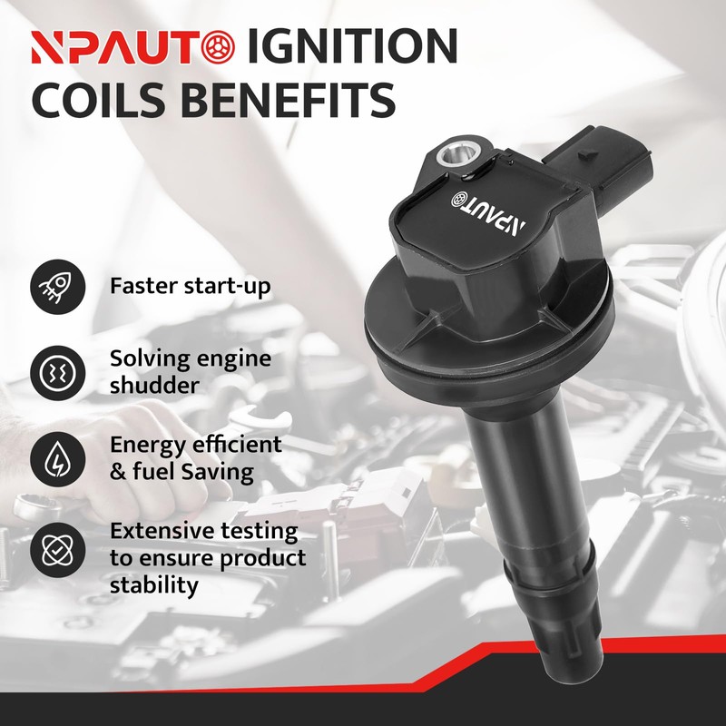 Ignition Coil Pack Replacement for 3.5 3.7 V6 Ford Edge