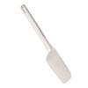 KitchenCraft Flexible Rubber Spatula Spoon, White, 24.5cm