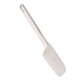 KitchenCraft Flexible Rubber Spatula Spoon, White, 24.5cm