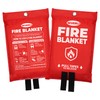 WUERLI Emergency Fire Blanket, Fire Blanket for Home and Kitchen,40"