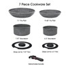 ROSSETTO 7pcs Pots and Pans Set Non Stick from France,
