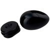 KYEYGWO Black Obsidian Carved Eggs with Stand, Healing Crystal Meditation