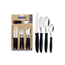 Tramontina 16 Pcs. Cutlery Set, Set for 4 People