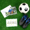 RattanView 12 Set Soccer Photo Frame Cards with Envelopes 4