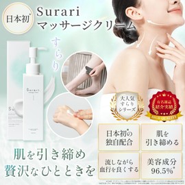 Massage Cream, Refreshing and Tightening, Body Milk, Surari Series x Retinol Formulated x Worried Areas