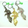 Magic Dragon Luminous Sword Keychain 3 Color Set (Gold, Silver,