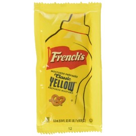 French's Mustard Packets, Gluten-Free, No High Fructose Corn Syrup On-the-go, 0.24 Fl Oz (Pack of 500)