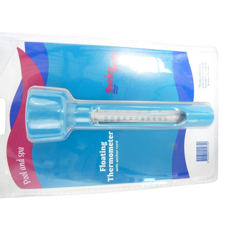 Floating Pool Thermometer & String - Aussie Gold Classic Pool