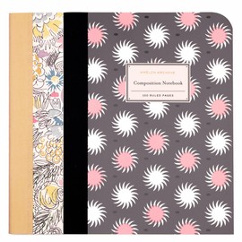 AMÉLIN ARCHIVE Set of 2 Composition Notebooks 9.75" x 7.6" with 100 Lined Pages (Chagall/La Fonda Del Sol)