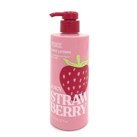 Victoria's Secret Pink Juicy Strawberry Body Lotion Peach 12 Fl Oz