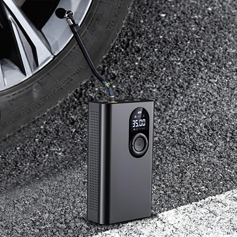 CLSSLVVBN Quick-Inflation Portable Air Compressor For Car Tires - Efficient