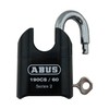 ABUS 190CS/60 High Security Solid Steel Combination Padlock, Closed Shackle