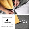 MOONLIGHT20015 Single Duvet Cover - Ochre Solid Soft Single Bedding
