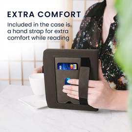 kwmobile Case Compatible with Pocketbook Era/Era Color Case - Cover for eReader with Magnetic Closure - Grey