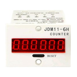 WANGCL AC 220V LCD Digital Electronic Counter 0-99999 Counter 6-Digit Counter for Punching Machines Printing Textile