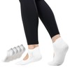 CoolMate Pilates Socks with Grips for Women, Yoga Socks, Crew