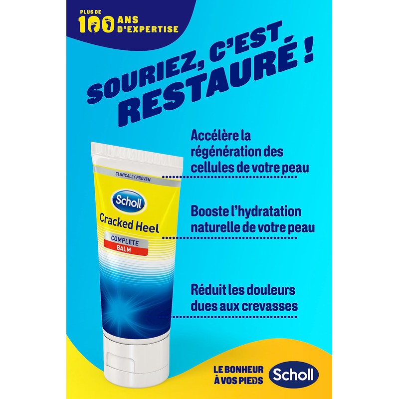 Scholl 24 Hour Foot Cream for Cracked or Cracked Heels