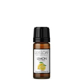 Lily & Loaf Lemon Organic Essential Oil (Citrus Limon) | 100% Pure & Natural | 10ml