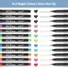 YISAN Magnetic Whiteboard Pens Ultra Fine Tip, Dry Wipe Pens,
