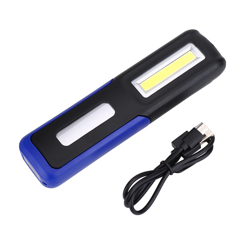 Portable USB Rechargeable LED COB Working Lamp Light Outdoor Magnet