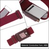 sourcing map Anti Static Wrist Strap, ESD Antistatic Bracelet Adjustable