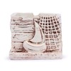 Pinkdesh Resin Material Square Boat Design Ashtray for Office Home