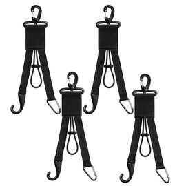 Lyaciomn Baseball Softball Gear Hanger Dugout Organizer Baseball Bat Holder with Glove Clip and Helmet Hook for Playground Fence