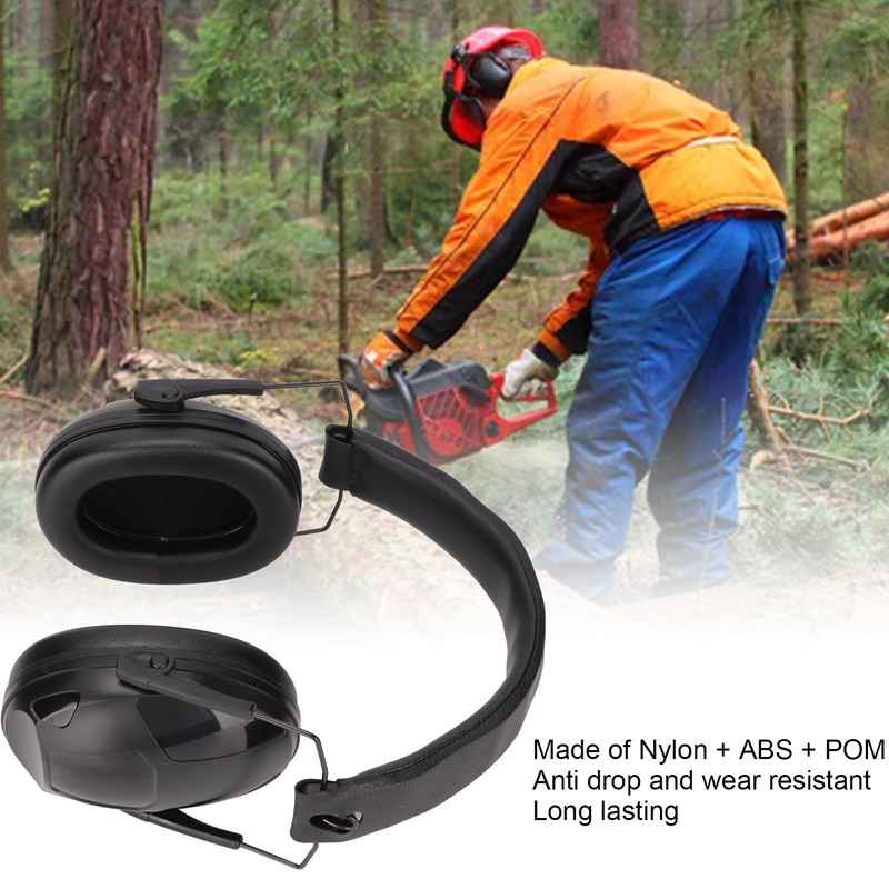 Ear Protection Earmuffs Folding Noise Cancelling NRR 31dB SNR 33dB