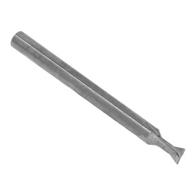 Dovetail End Mill Cutter Carbide 2 Flute Metric Metalwork Cutting Endmill Tool 3mm 3 X 70 Degree X 40L