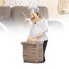 Resin Chef Statue Restaurant Dining Table Decor Figurine Ornament Kitchen