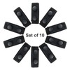 SANNIX 10pcs Duty Belt Keeper Nylon Tactical Keeper with Double