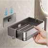 TANOVCEP No-Drill Wall Mount Soap Holder, Stainless Steel Soap Dish