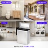 Sanitary Napkin Receptacle Wall Mounted Tampon Holder, Garbage Can for